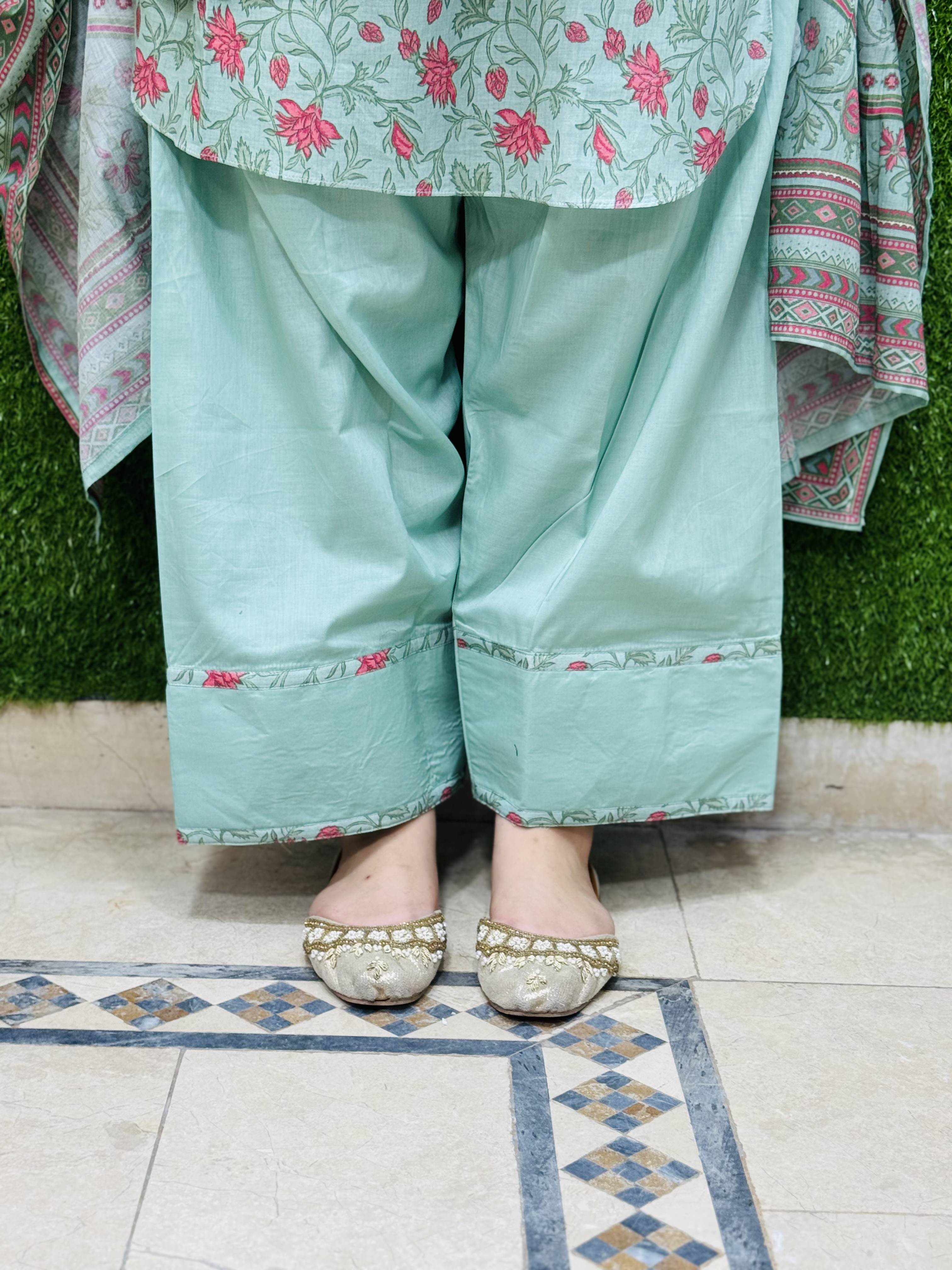 3 PC Printed Lawn Fabric