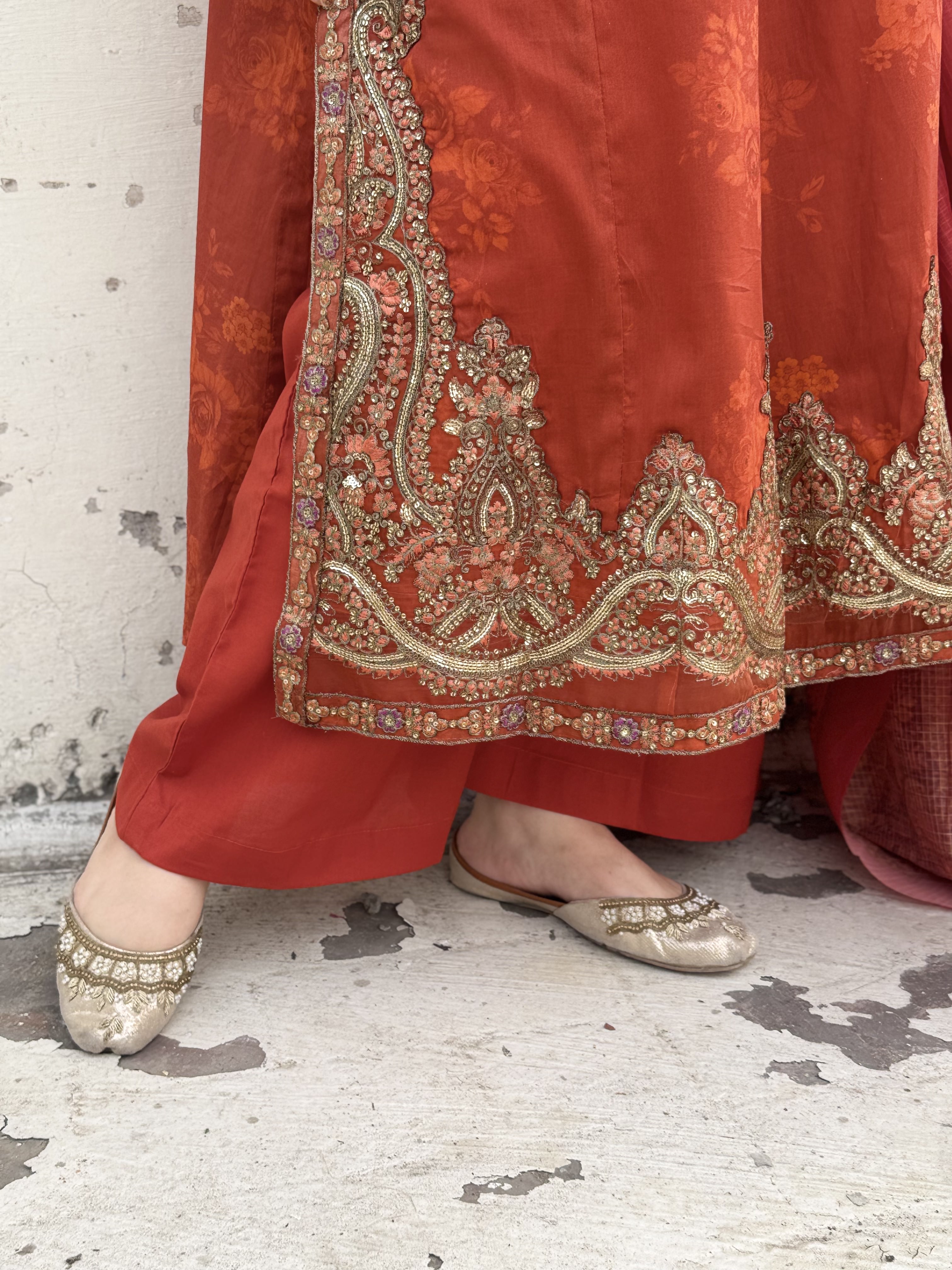 3 PC Embroidery Lawn Fabric
