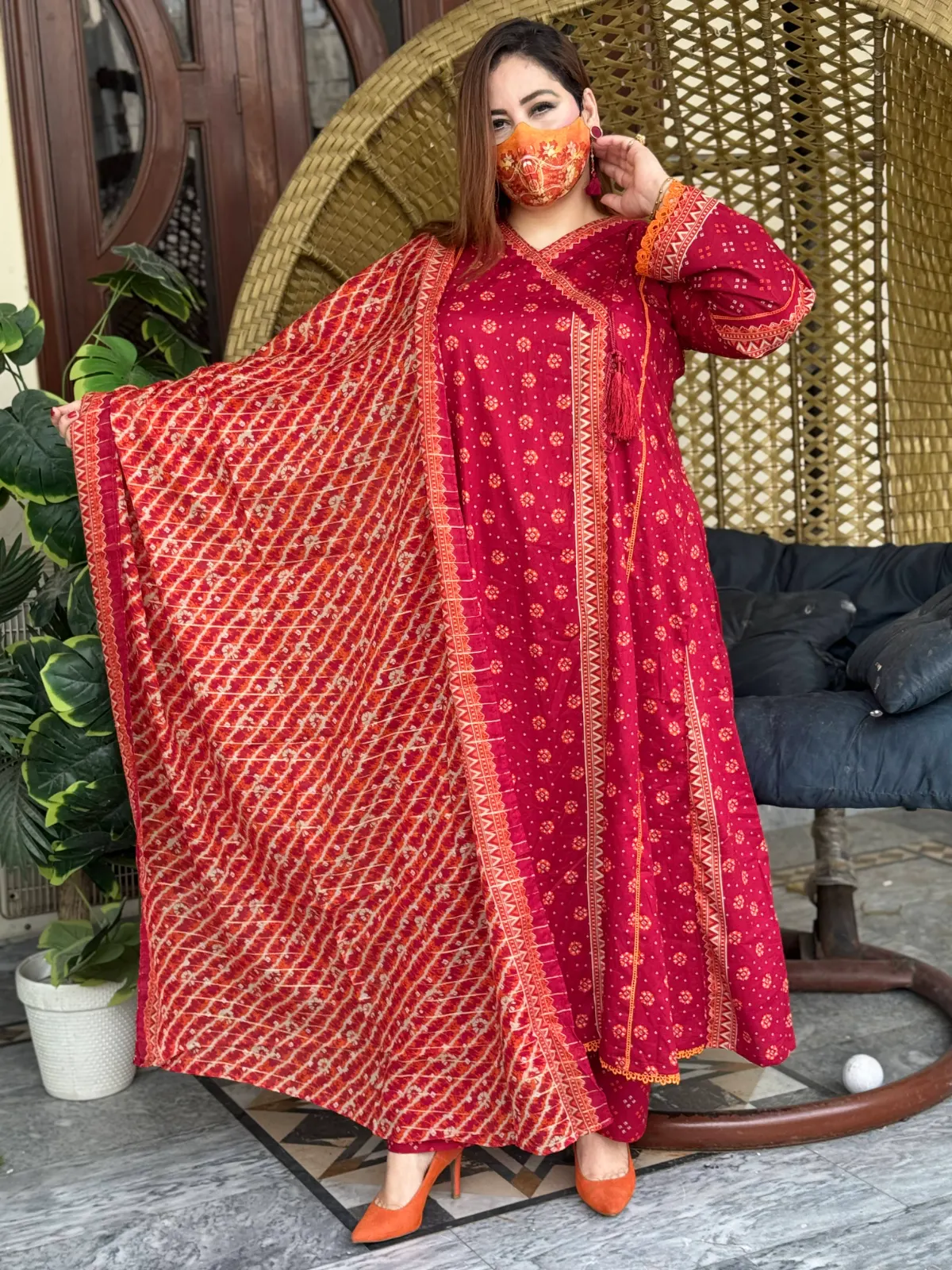 3 PC Printed Lawn Fabric