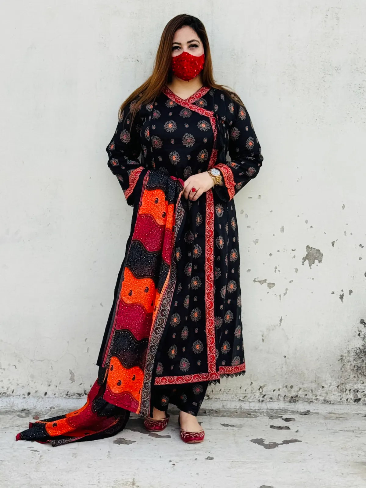 3 PC Printed Lawn Fabric