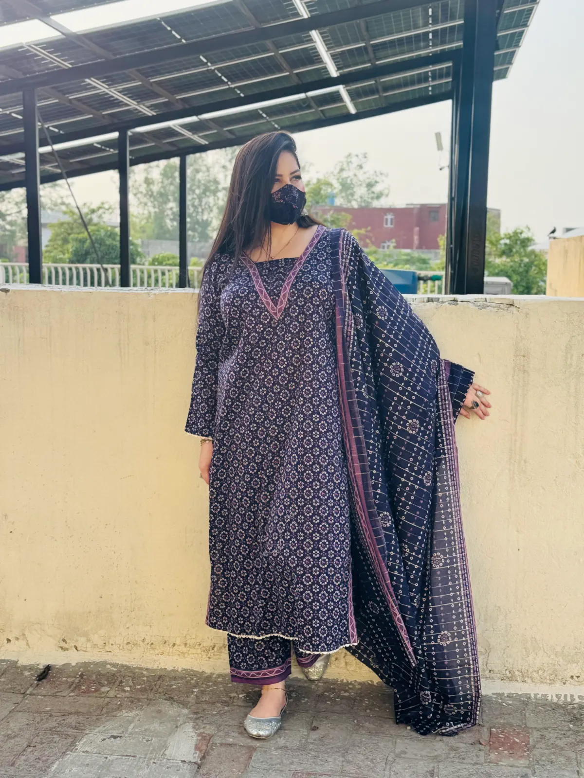 3 pc Printed Lawn Fabric 2