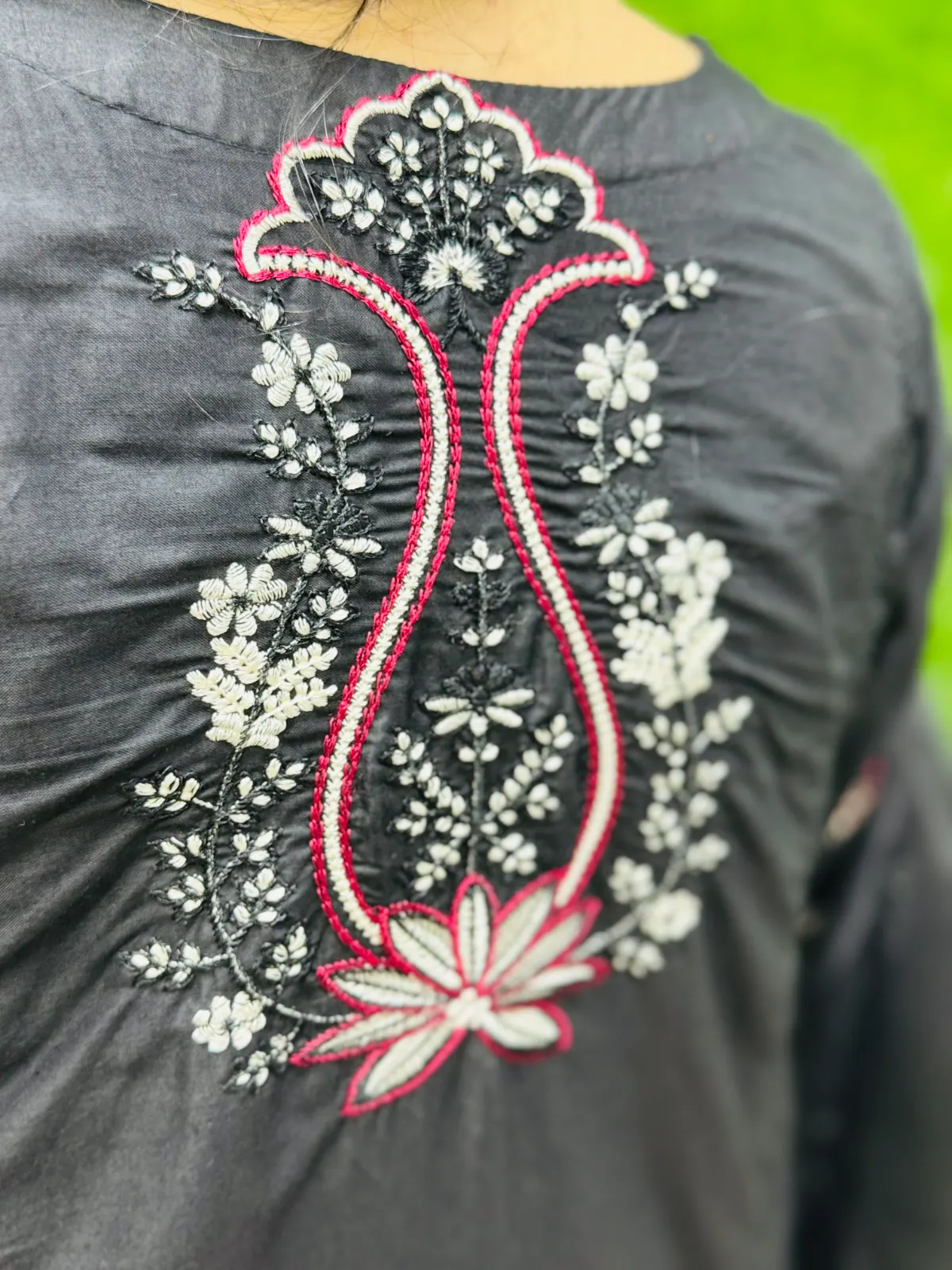 3 pc Embroidery Lawn Fabric 6