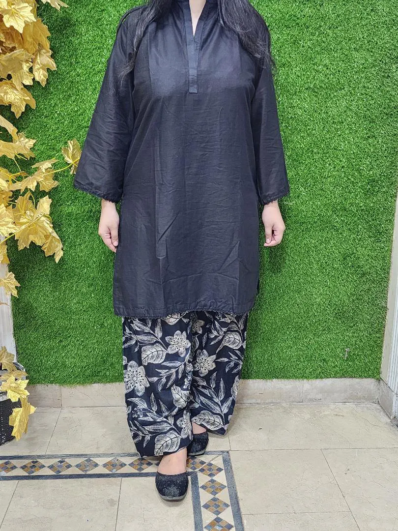2 pc Printed Lawn Fabric