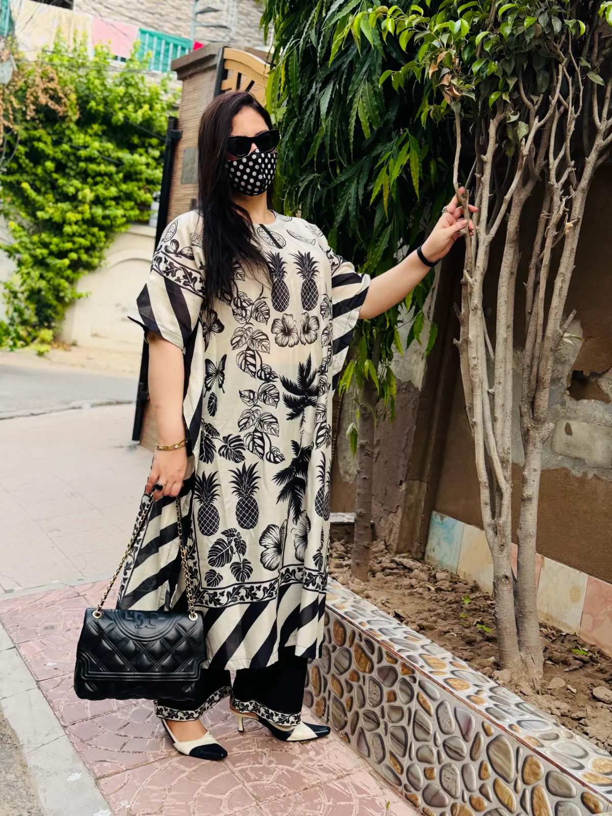 2 pc Printed Lawn Fabric