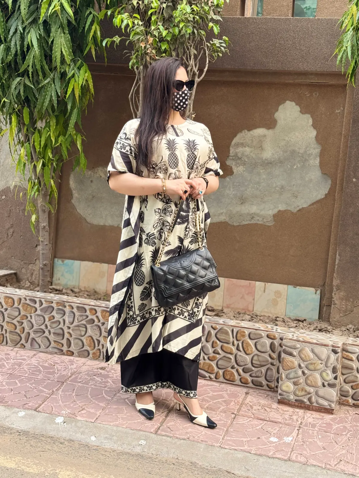 2 pc Printed Lawn Fabric 2
