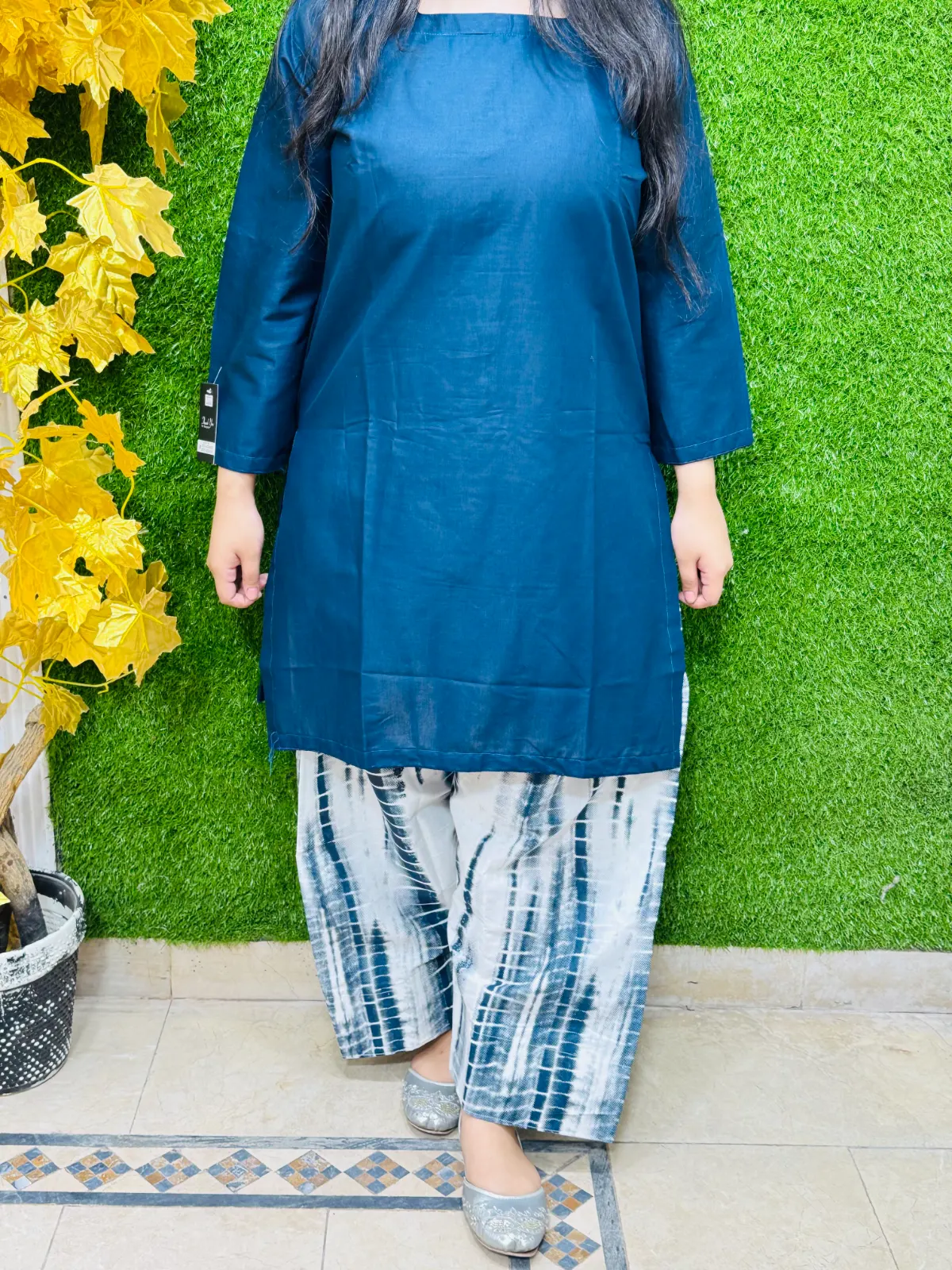2 pc Printed Lawn Fabric