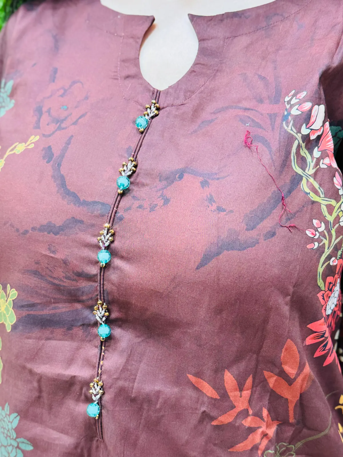 3 pc Embroidery Lawn Fabric 4