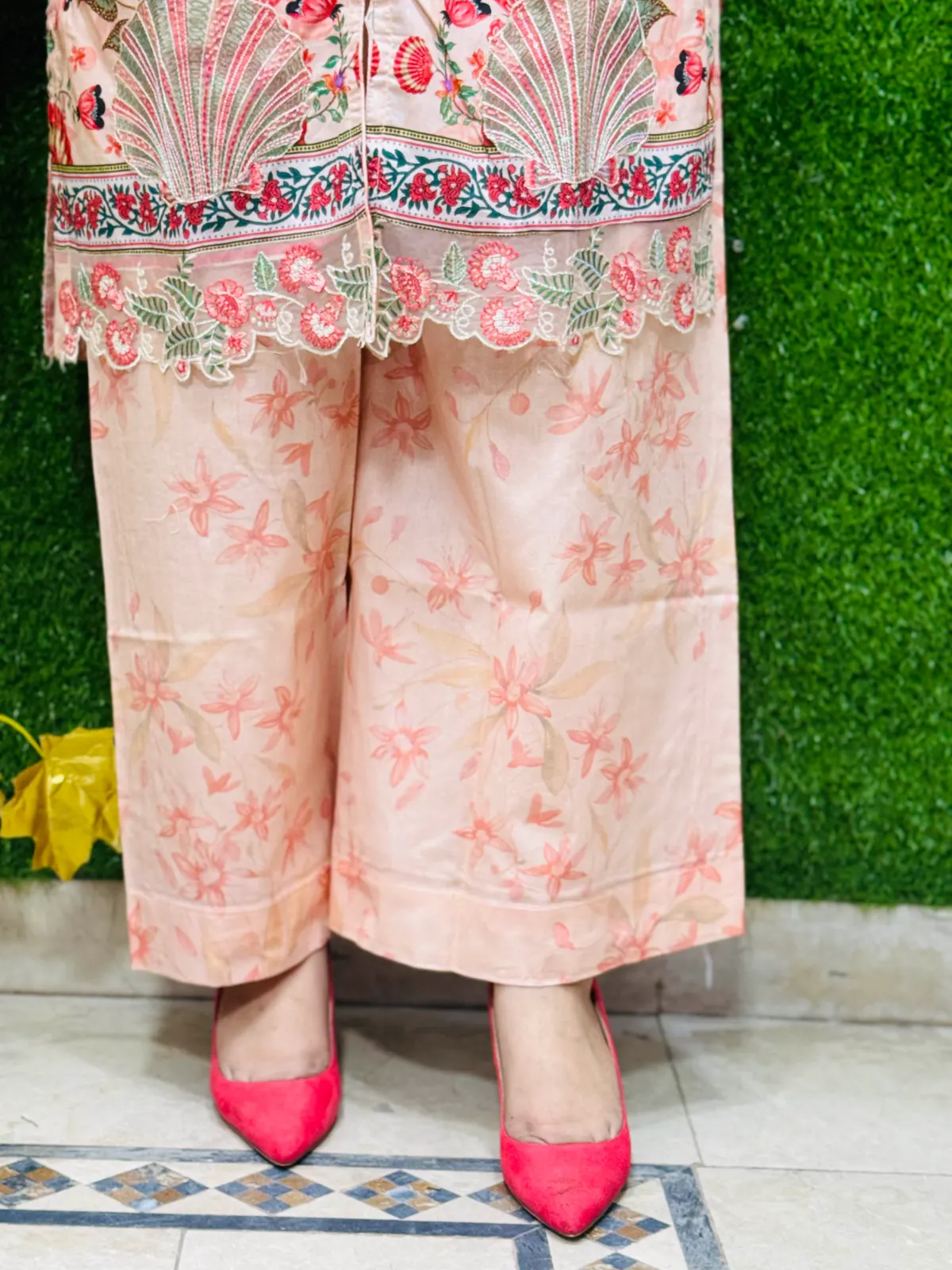 3 pc Embroidery Lawn Fabric 3