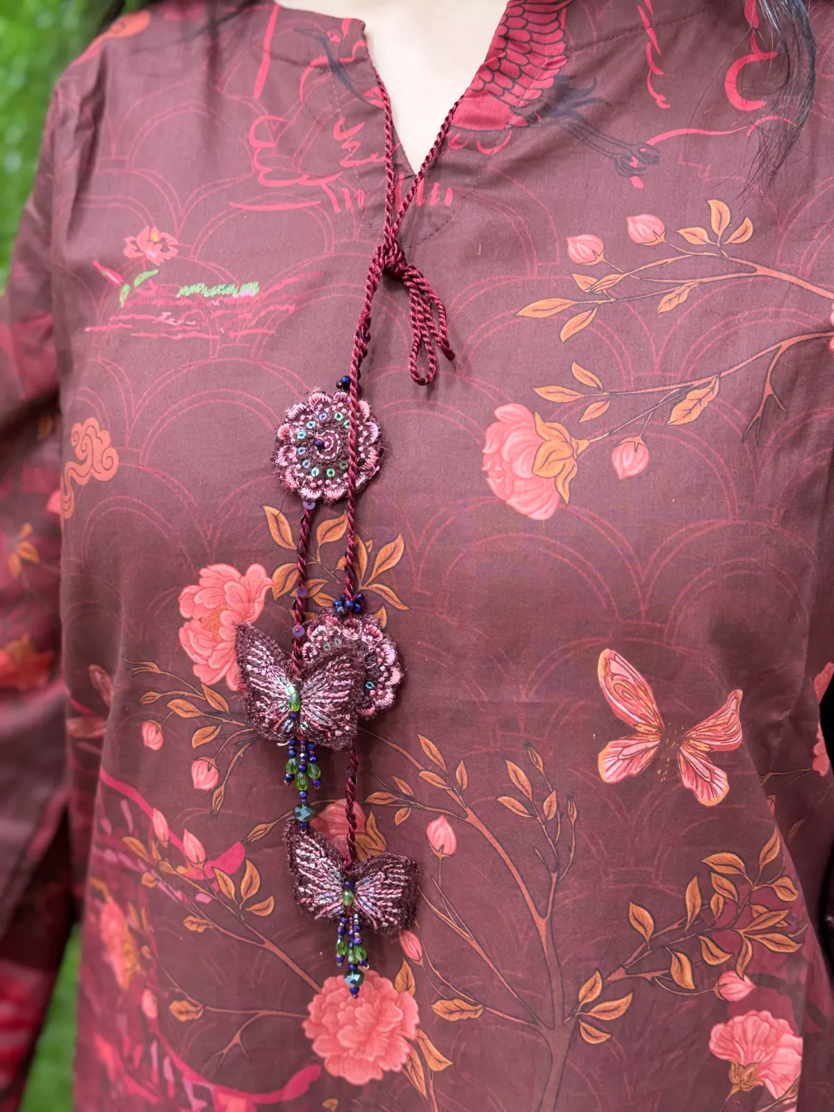3 pc Embroidery Lawn Fabric 2