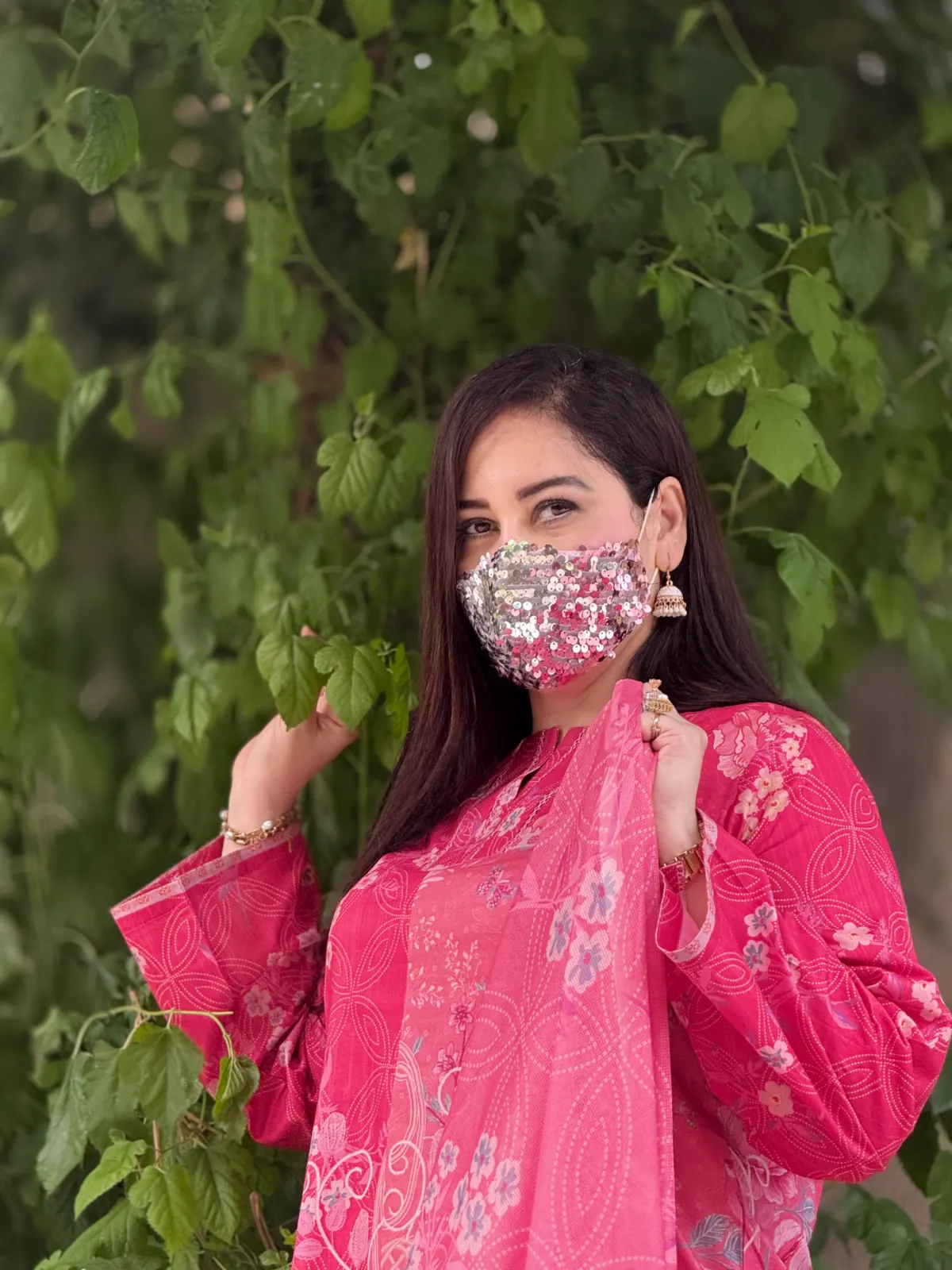 3 pc Printed Lawn Fabric 4
