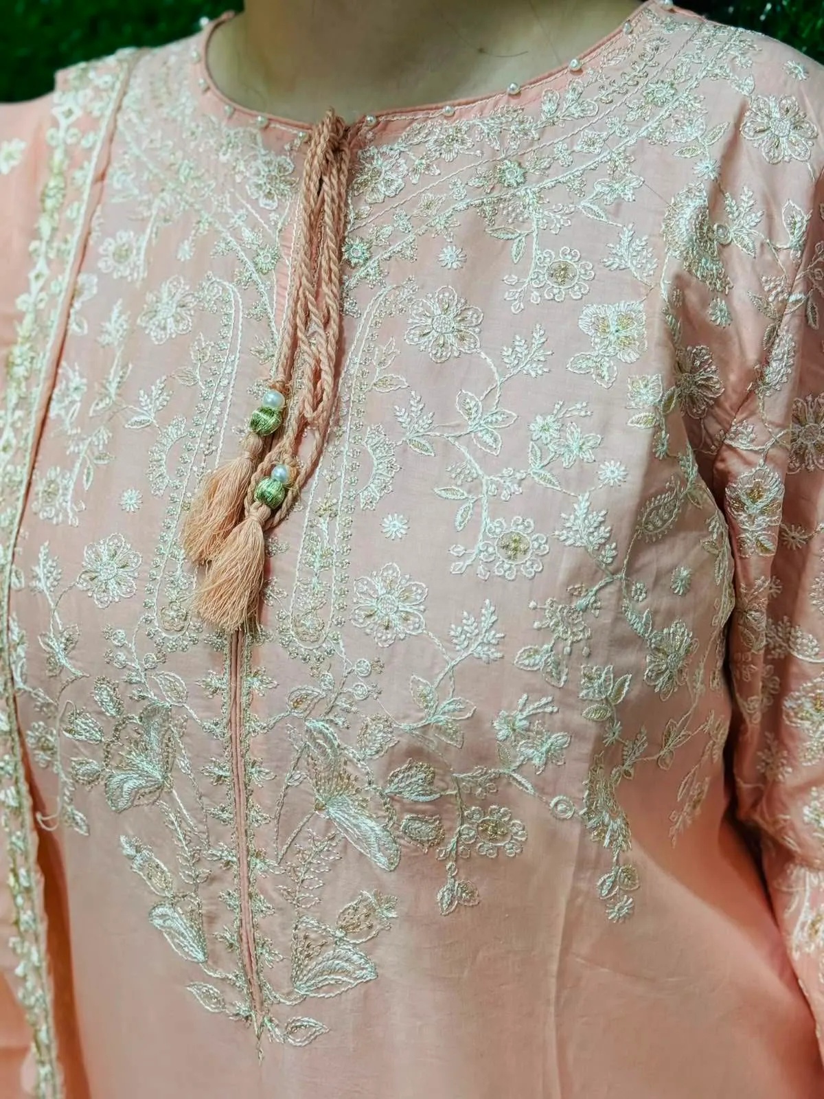 3 pc Embroidery Lawn Fabric 2