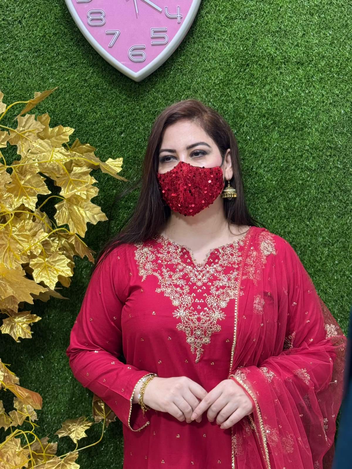 3 pc Embroidery Lawn Fabric 4