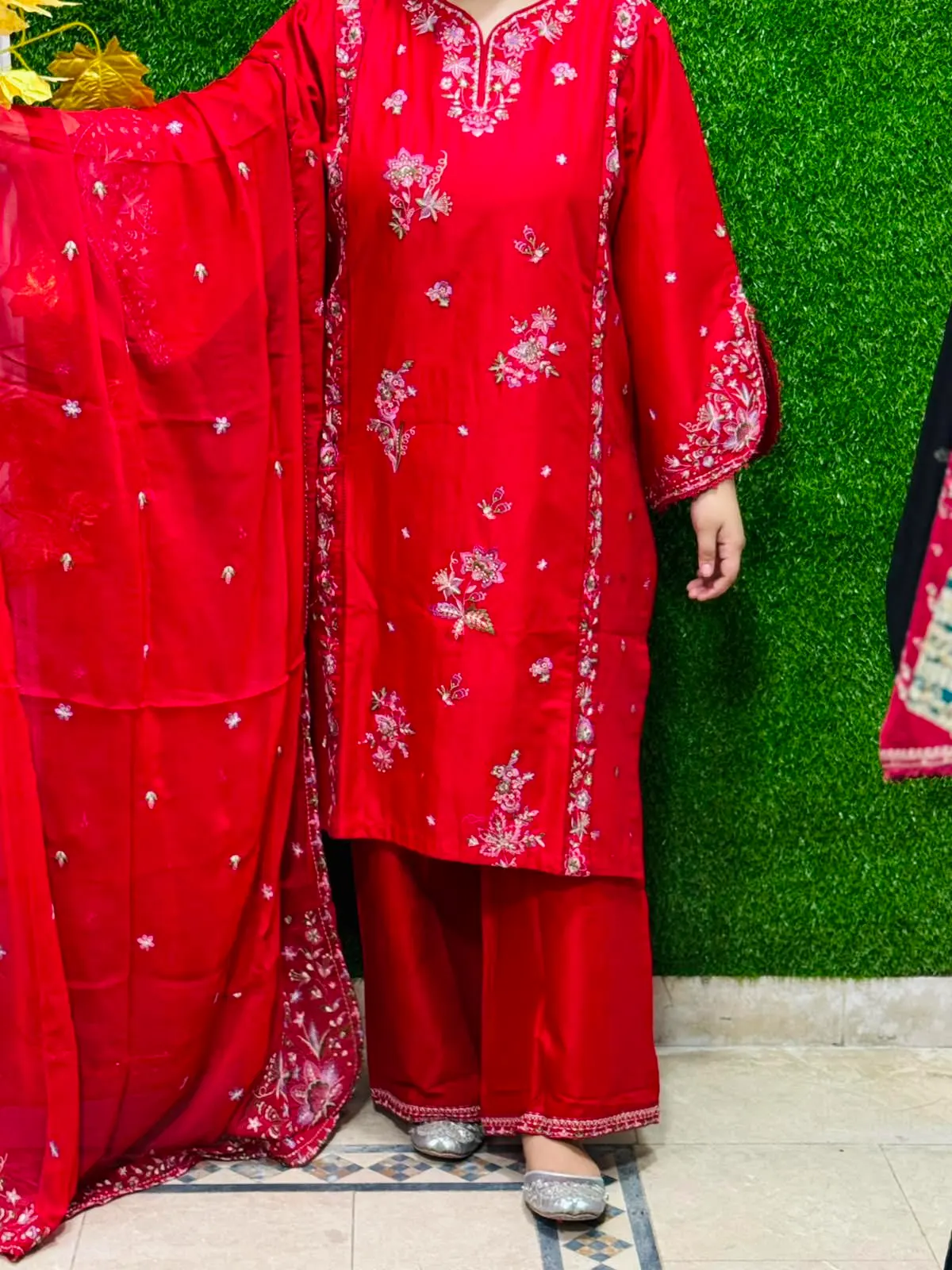 3 pc Embroidery Lawn Fabric
